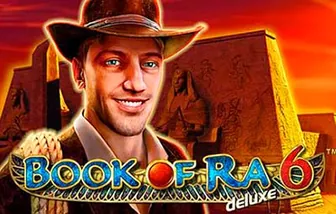 Book of Ra Deluxe 6, copertina del gioco Novomatic