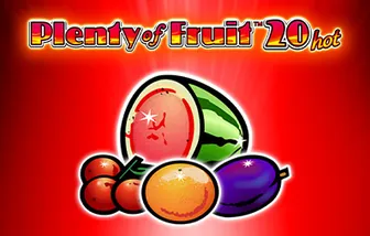 Plenty of Fruit 20 Hot, copertina del gioco Novomatic